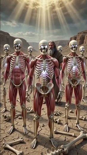 "Dry Bones Come to Life by the Power of God"#BibleVerse#Ezekiel37