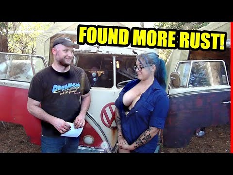 Door Broke Off - Found More Hidden Rust - 1967 VW Bus - Gregory - 22