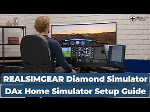RealSimGear Diamond Simulator - DAx Home - Setup Video (4K)