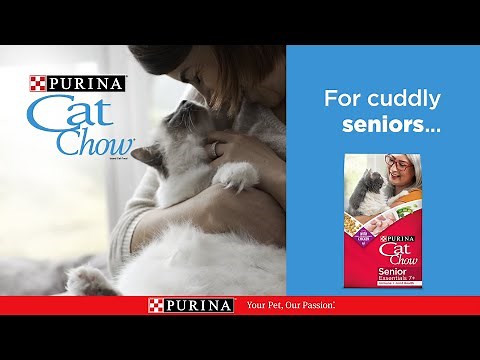 Purina Cat Chow - 100% Complete and Balanced Cat Food for Senior Cats