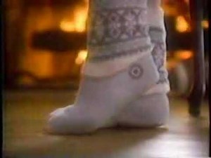 Isotoner Sports Club Slippers Commercial (1991)