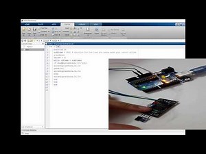 implementing IR sensor with arduino using MATLAB