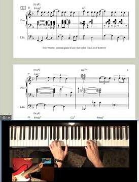 Tony Winston: Ipanema (piano & bass) [transcript]