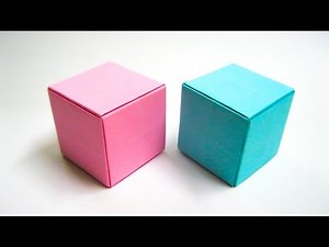 How To Make The Easiest Origami Cube Ever - Aadrit's Origami