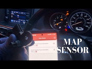 Mazda 6 2.2 Skyactive Map Sensor test and change