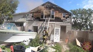 2.4K views · 84 reactions | Reg Alarm @ 1033 - 2618 Consaul E13 on scene reports 1 1/2 story residence, fire in the “alpha-bravo”corner. E13 attack, with fire extending into the attic. Under control at 1050 with crews chasing hotspots. All occupants reported out of the home. No civilian or firefighter injuries. Fire remains under investigation. Crews rotating assignments due to higher outside temperatures. #toledofire #toledofirefighters | Toledo Fire & Rescue Department | Facebook