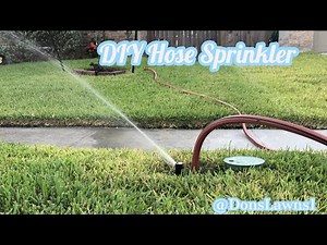 EASY & CHEAP DIY Quick Connect Sprinkler !