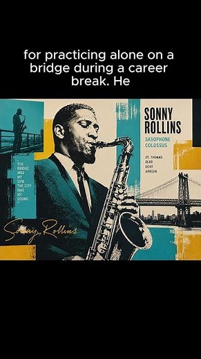 Sonny Rollins was a legendary tenor saxophonist known for revolutionizing jazz improvisation