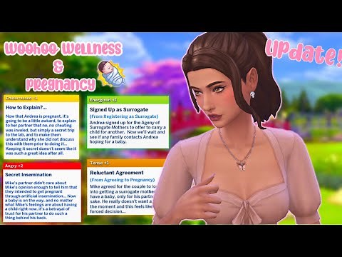 Carrying A Baby For Another Sim, Surrogacies and More| The Sims 4 Mod Update