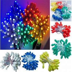 [Hot Item] LED String 9mm DC12V Single Color Pixel LED Module Light IP68 Waterproof LED Pixel Light Wholesale