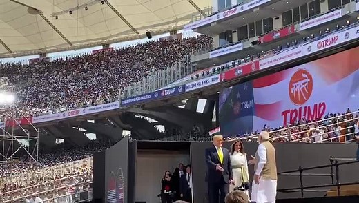 10M views · 617K reactions | Unparalleled vibrancy at the world’s largest stadium. Watch... | Narendra Modi | Facebook