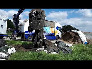 Boer Gerrit vlogt | Oud landbouw plastic afvoeren | Daly Plastics
