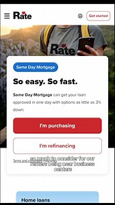 6.3K views · 21 reactions | Haven't checked out the Rate app yet? Check it out in the link in our bio! #Rate #RateApp | Rate - Guaranteed Rate | Facebook