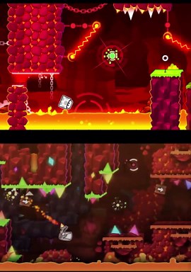 Fingerdash: V1 vs V4 version comparison #shorts