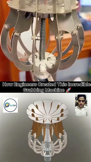 How This Incredible Mechanical Grabbing Machine Works 🤯 | Engineering Claw Mechanism Explained