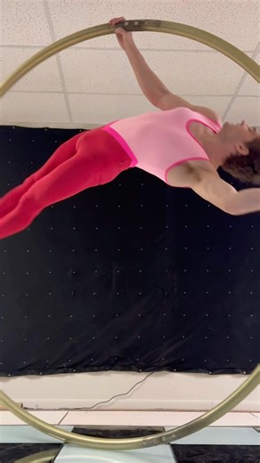 Male acrobat performance