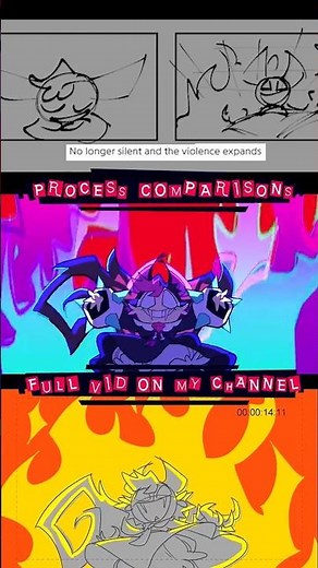 HEAVY NEWS | Thumbnails VS Storyboards VS FINAL | Bear Ghost Animation |