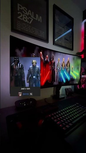 11/10 wallpapers on wallpaper engine🔥 STAR WARS EDITION #gamingsetup #wallpaperengine #shorts