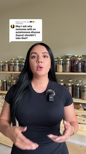 Replying to @June-bug🖤🌻 one the most common questions I get about immune-boosting herbs and auto-immune disease. #herbalmedicine #immunesupport #autoimmunedisease