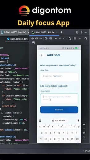From Raw Code to Peak Focus: Our Daily Task Tracker Build #digontom #clienttestimonial #codingshorts