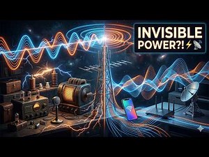 How Radio Waves Work 📻 | The Invisible Signals Powering Your World! #communication #radio #physics