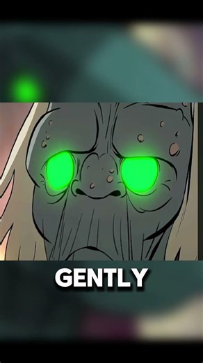 The witch cast a powerfull spell and everything around her froze