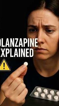Olanzapine Explained: Uses, Side Effects & Safety⚠️ #Olanzapine #MentalHealth #sideeffects