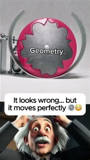 An uneven wheel that doesn’t wobble 🛞✨