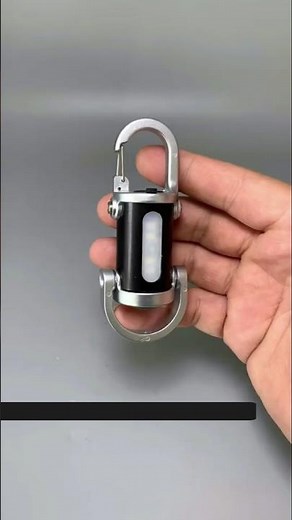 Compact Yet Powerful: Mini Keychain Light With Multiple Switch Modes #shorts