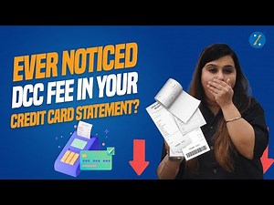 DCC Charges On Credit Card Transactions | Dynamic Currency Conversion Fee Explained