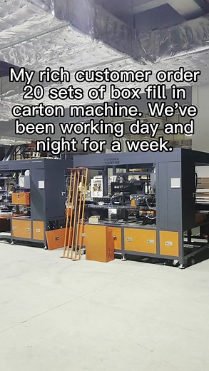 Fill small boxes into carton, full automatic. #packingmachine #packagingmachine #cartonpackaging #boxpacking #fyp #tiktok