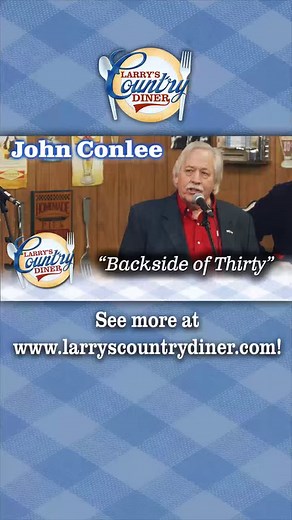 Who else loves John Conlee???? Check out this video of John Conlee singing "Backside of Thirty." To see more Larry's Country Diner, go to tinyurl.com/LCDYouTube. Be sure to SUBSCRIBE! | Larry's Country Diner