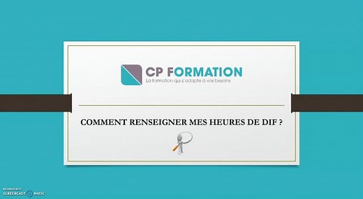 Où trouver mes heures de DIF ?