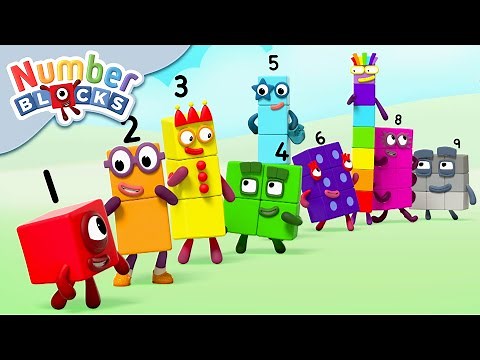 @Numberblocks- In the Waiting Line | Learn to Count