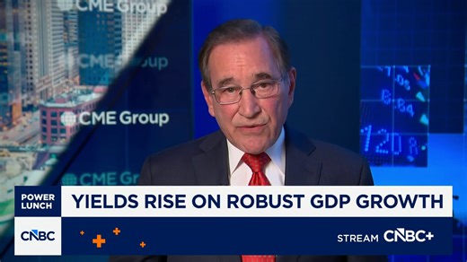 Treasury yields rise on robust GDP growth