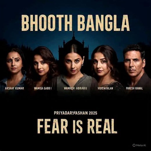 Akshay Kumar (Rajasthan) on Instagram: "Bhooth Bangla - Trailer | Akshay Kumar | Wamiqa Gabbi, Vidya Balan | Paresh Rawal| Priyadarshan 2025 Inspired By "Bhooth Bangla 2025 | Akshay Kumar & Rajpal Yadav | Latest Released Bollywood Full Horror Movie 2025" This Video Is Fan Made Trailer of Bhooth Bangla... Just Have Fun... In This Video : bhooth bangla bhoot bangla bhoot bangla trailer bhoot bangla movie bhoot bangla akshay kumar movie bhoot bangla akshay kumar bhoot bangla release date 2024 bhoot