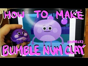 How to Make Bumble Nums Humble Using Clay | Step by Step Clay Making for Children