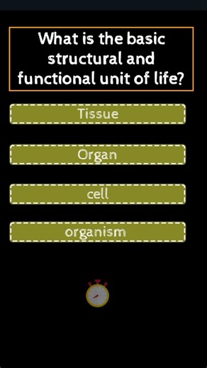 what is the basic structural and functional unit of life?#biology