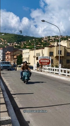 Uma vista parcial de Colatina nos anos 60