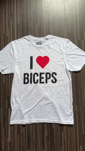 T-shirt « I ♥️ Biceps