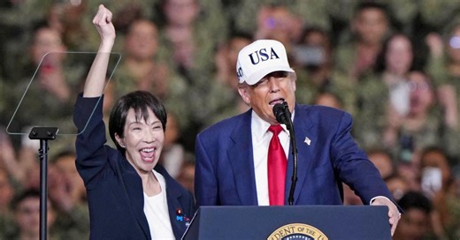 'Confused' Donald Trump Trolled for Looking 'Completely Lost' as He's Guided Around Room by Japan's Prime Minister: Watch