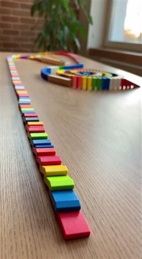 Domino Chain Reaction Magic