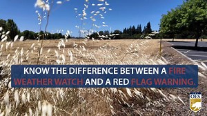 2.3K views · 15 reactions | With elevated fire weather throughout the state, it’s important to know what to do when Red Flag Warnings are in effect.  Stay informed with the weather U.S. National Weather Service (NWS) and visit https://www.weather.gov/wrh/CAFW | California Governor's Office of Emergency Services | Facebook