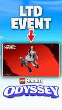 SECRET Update Today in NINJAGO x LEGO Fortnite Odyssey! (DOUBLE LOST MASTERS)