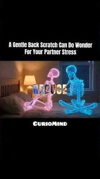 A Gentle Back Scratch Can Do Wonder for Your Partner Stress #education #Science #health #anatomy