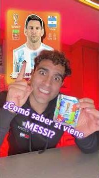 Truco para saber si un sobre trae a MESSI😱🤯😭😰