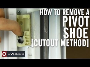 How to Remove a Pivot Shoe (Cutout Method) : SWISCO.com