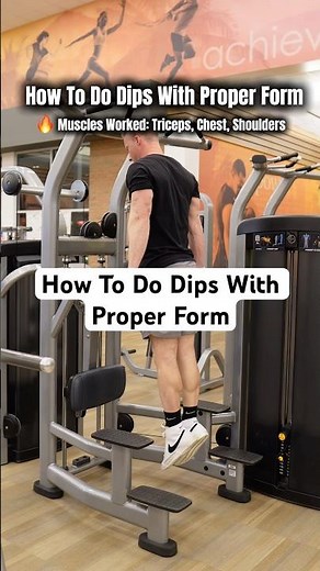 How To Do Dips With Perfect Form (Stop Making These Mistakes)