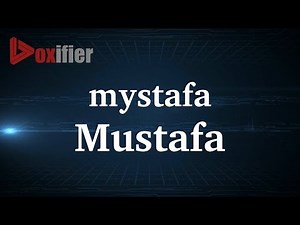 How to Pronunce Mustafa in French - Voxifier.com