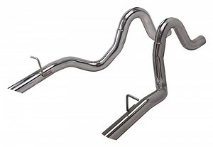 Pypes Mustang 3-Inch Tail Pipes TFM15 (87-93 5.0L Mustang) - Free Shipping